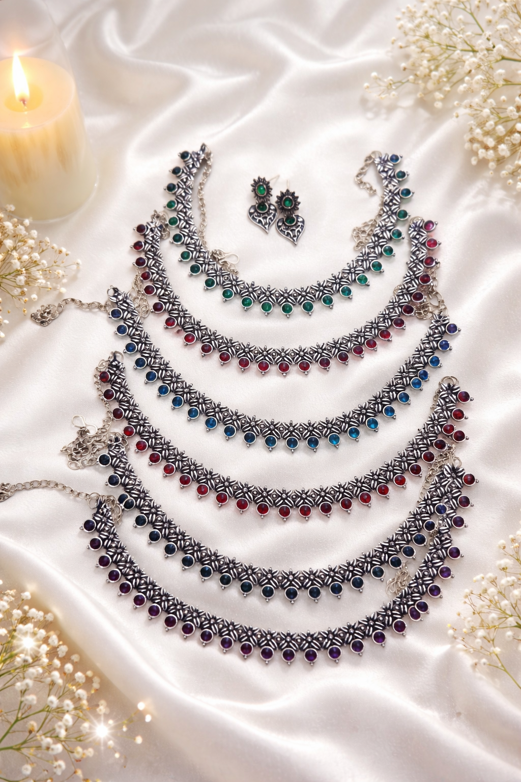 Fancy Necklace 6 Colour